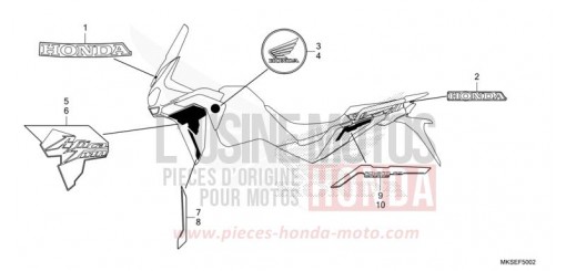 MARKE/STREIFEN (3) CRF1100A4M de 2021
